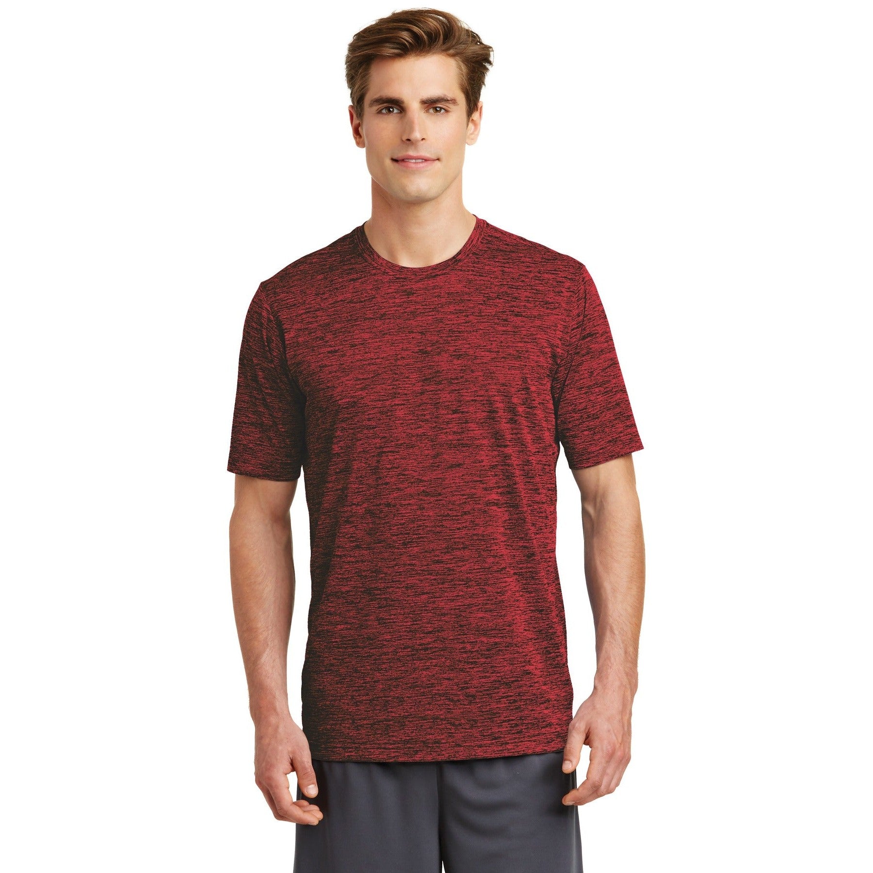 Sport-Tek-Sport-Tek® PosiCharge® Electric Heather Tee. ST390-MedTech-6